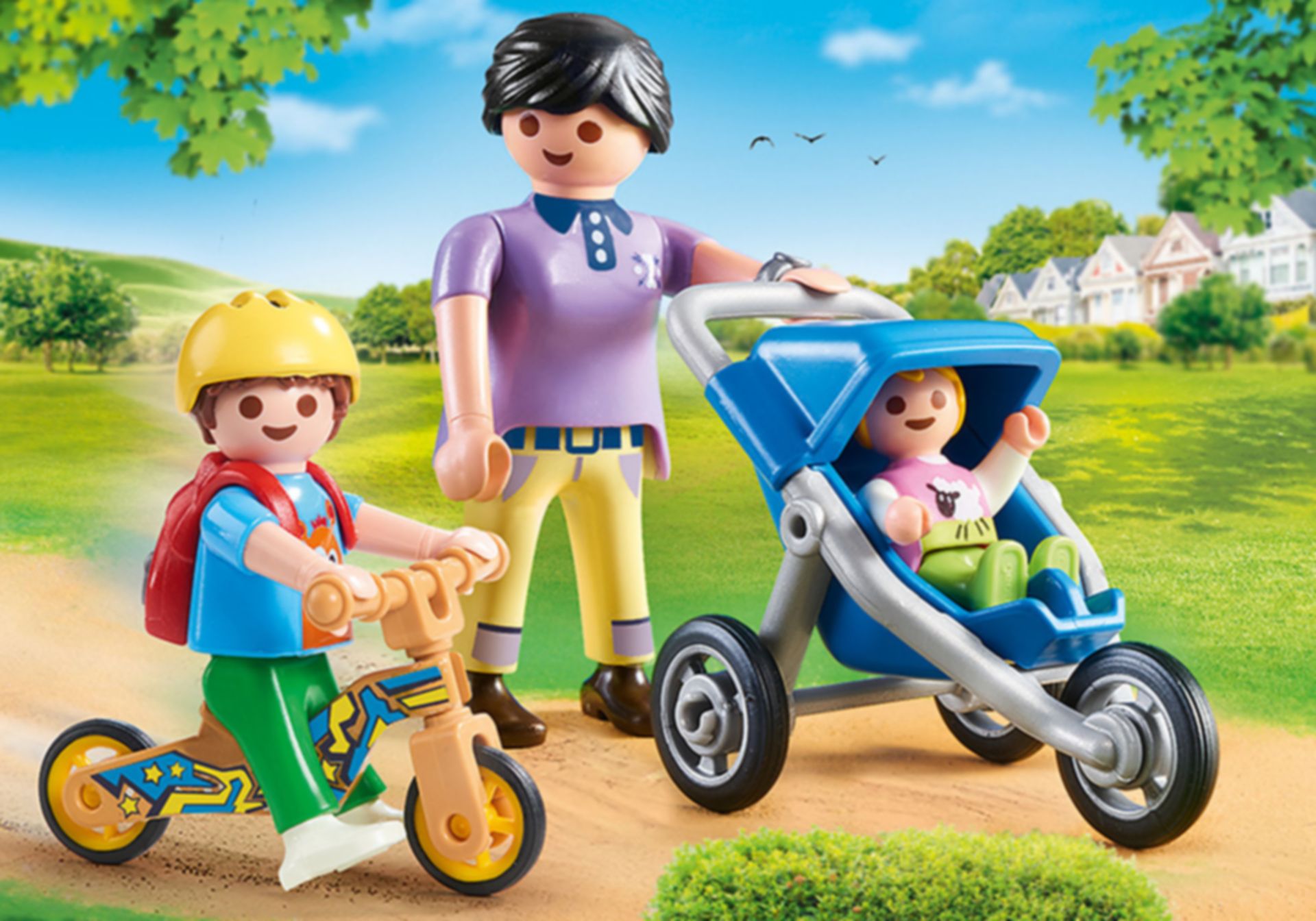 Playmobil® City Life Mother with Children gameplay