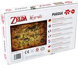 Zelda Hyrule Field Karte rückseite der box