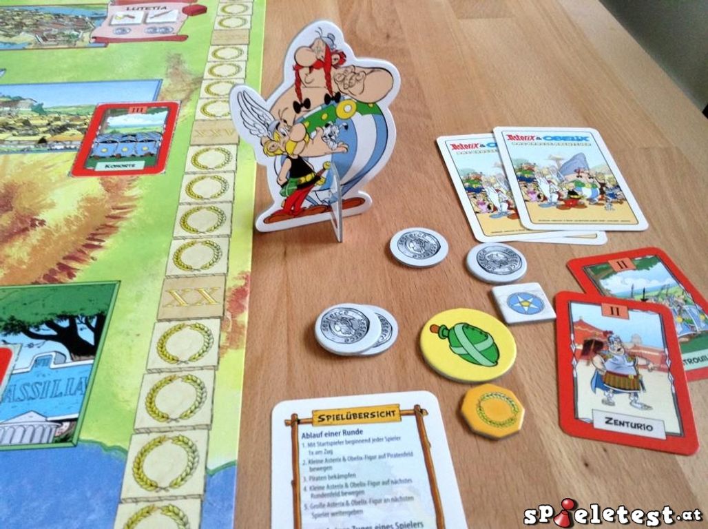 Asterix & Obelix: Das große Abenteuer componenten