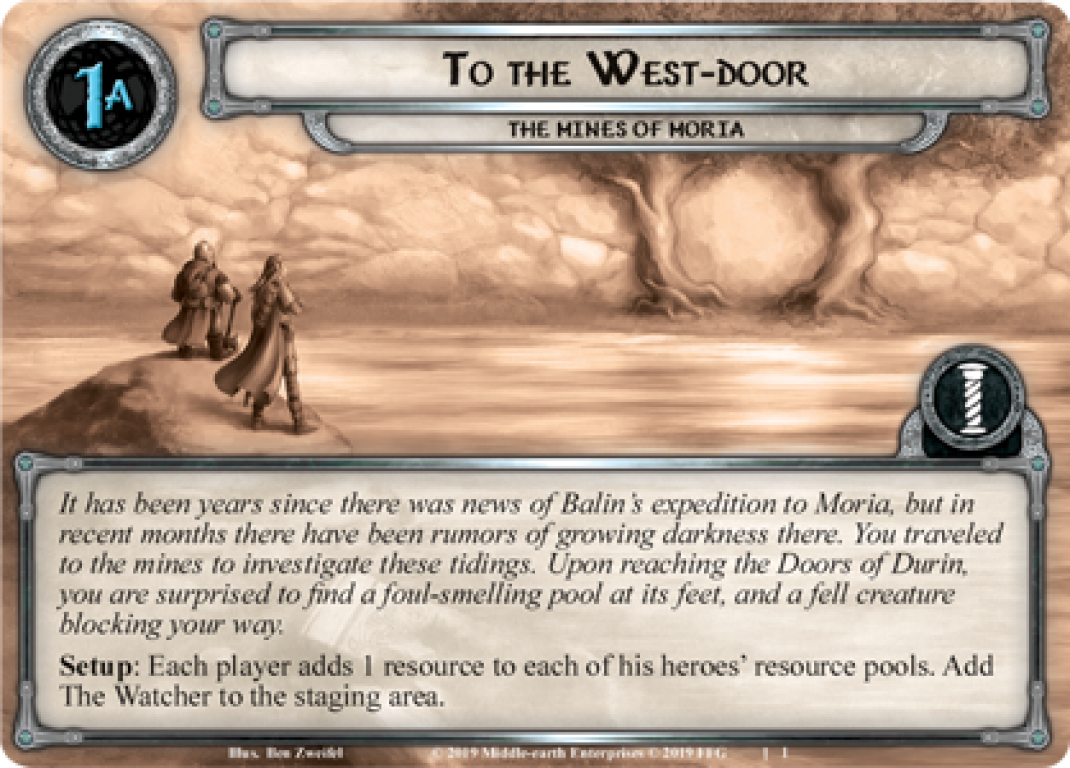The Lord of the Rings: The Card Game – The Mines of Moria kaarten