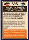 What On Earth Are You Talking About?: VS. Expansion parte posterior de la caja