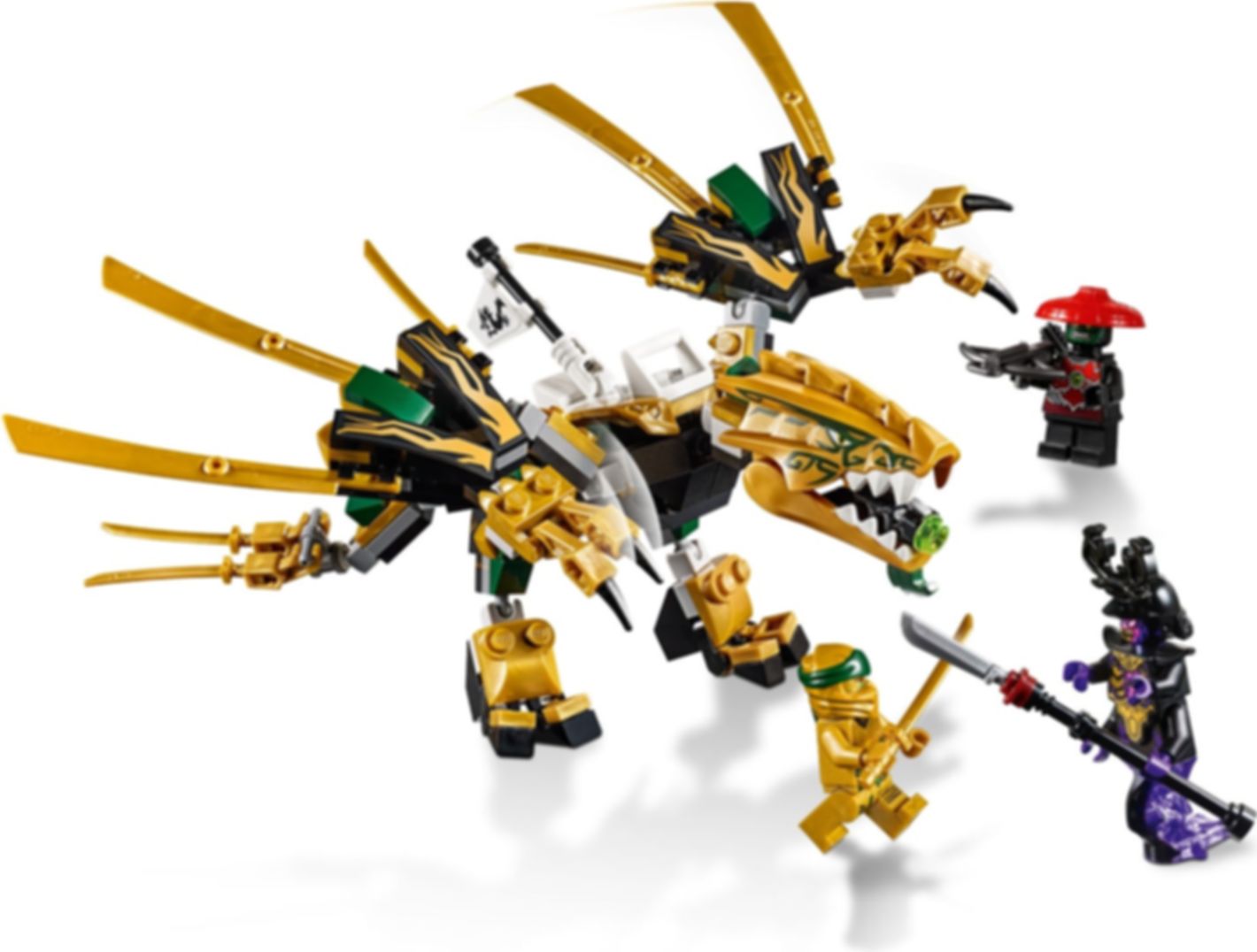LEGO® Ninjago De Gouden Draak speelwijze