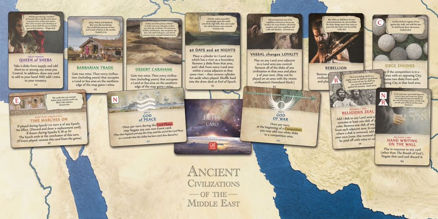 Ancient Civilizations of the Middle East cards