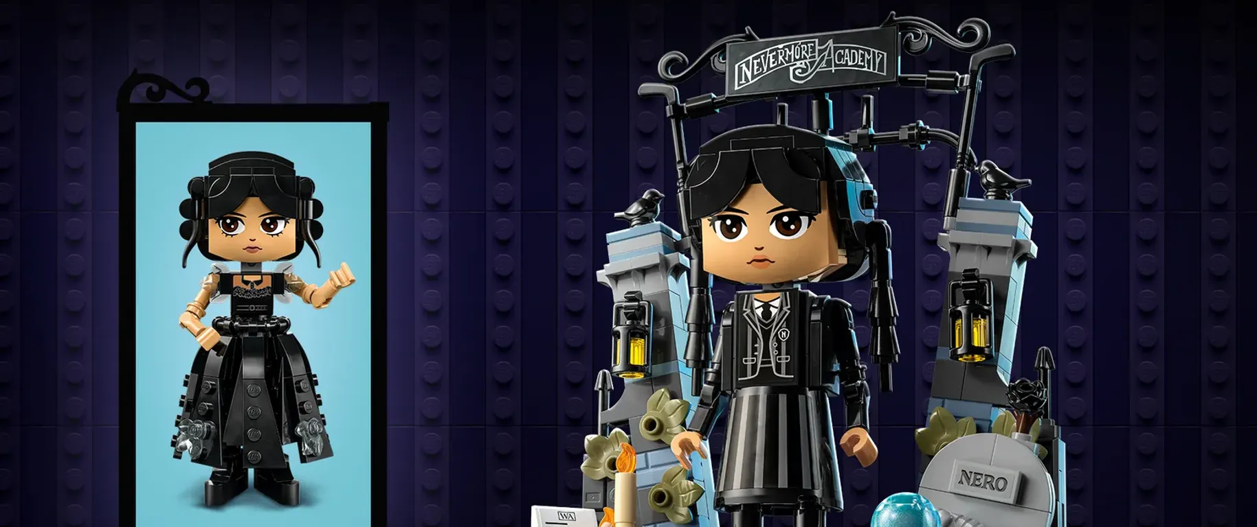 LEGO® Wednesday Figurine de Mercredi Addams