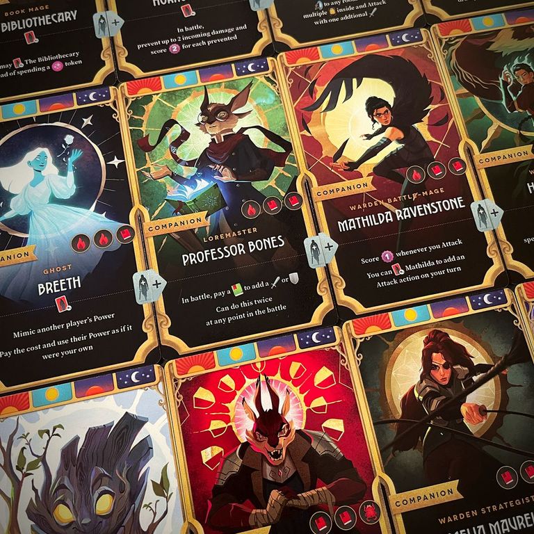 Weirdwood Manor cards