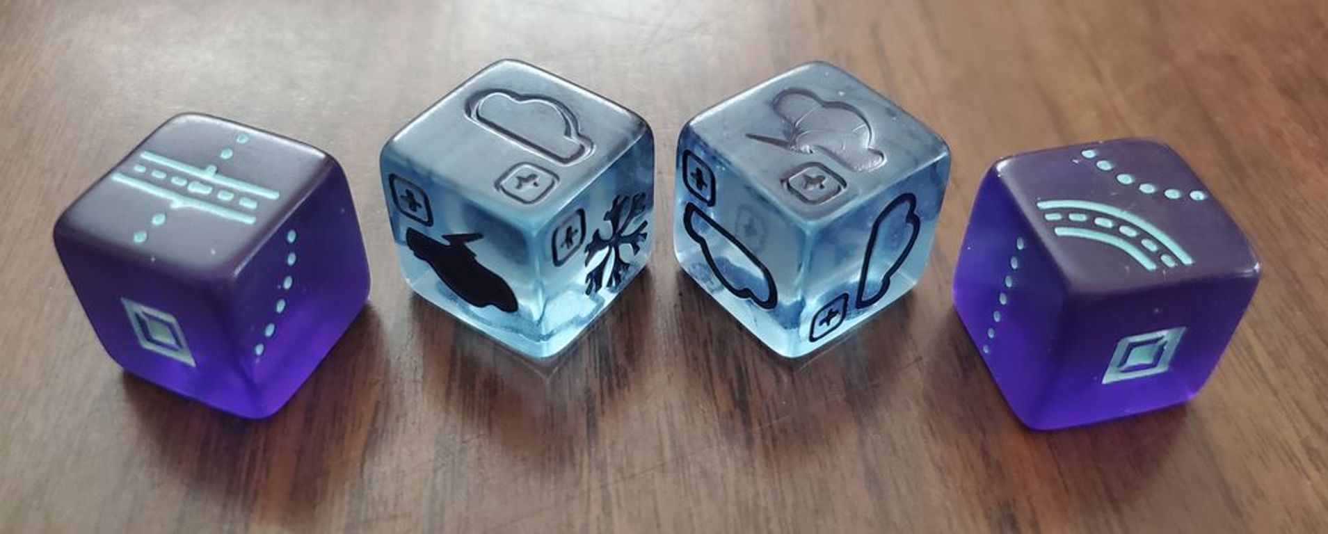 Railroad Ink: Sky Expansion Pack dice