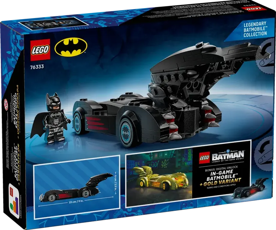 LEGO® DC Superheroes Batmobile Batman e Robin torna a scatola