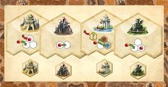 Kingdom Builder: Marshlands baldosas