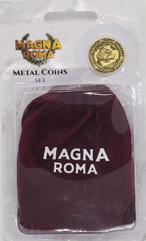 Magna Roma: Metal Coins Set caja