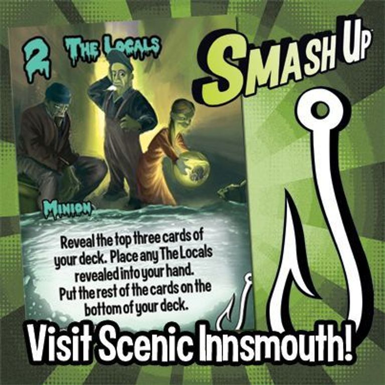 Smash Up: Cthulhu Fhtagn! cartes