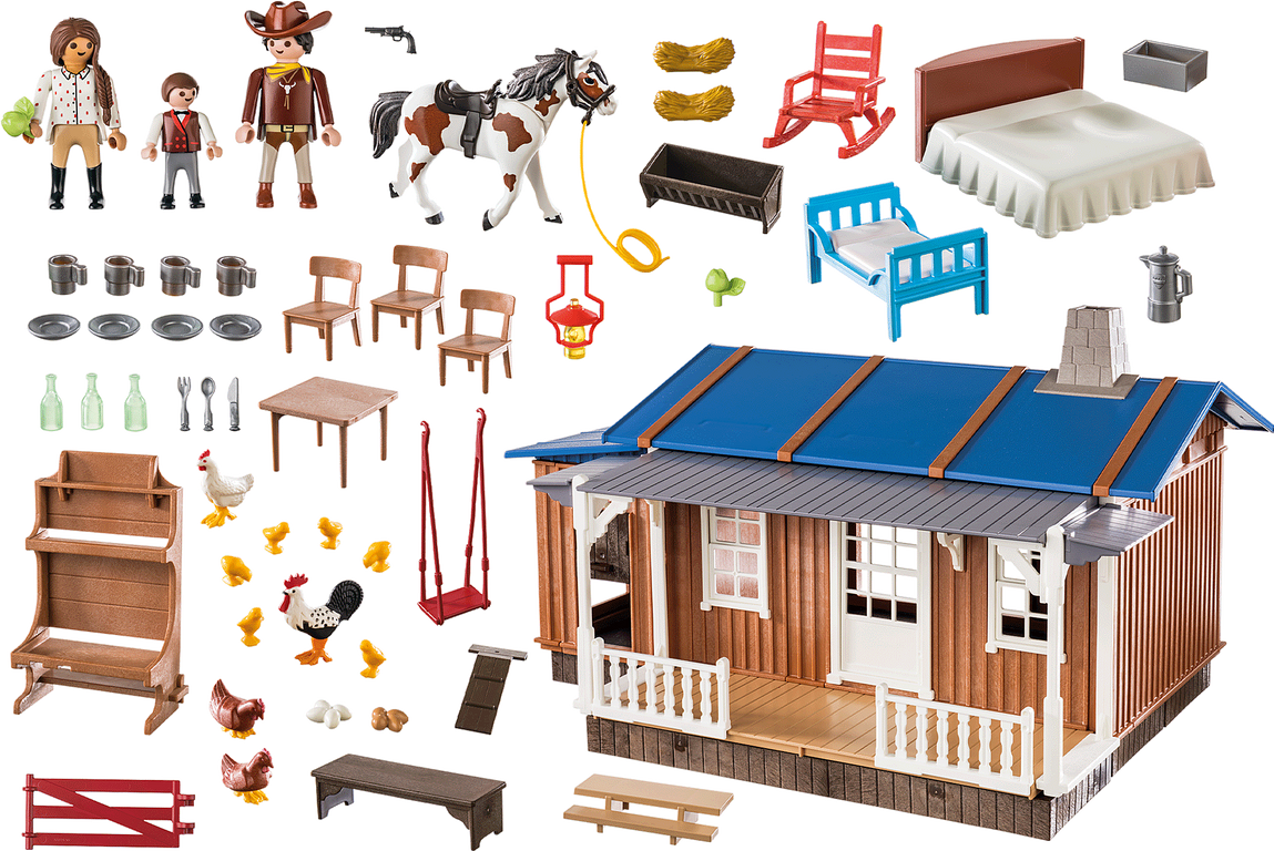 Playmobil® Western Western Ranch components