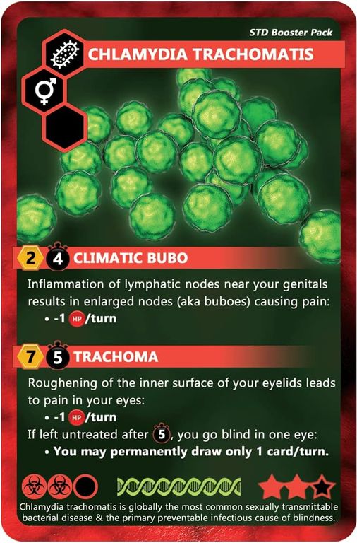 ImmunoWars: STD Booster Pack carta