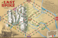 The Last Spike plateau de jeu