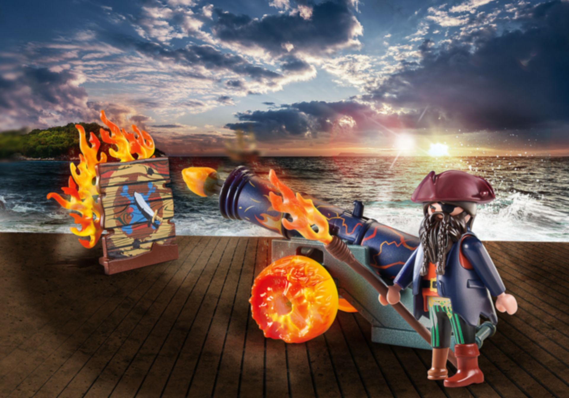 Playmobil® Pirates Pirate with Cannon