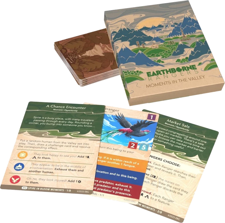 Earthborne Rangers: Spire in Bloom Valley Expansion cards