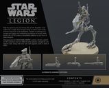 Star Wars: Legion – Republic AT-RT Unit Expansion parte posterior de la caja