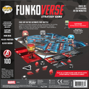 Funkoverse Strategy Game: Marvel 100 back of the box