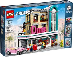 LEGO® Icons Diner in de stad