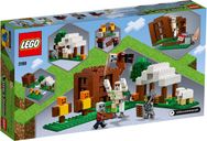 LEGO® Minecraft De Pillager buitenpost achterkant van de doos