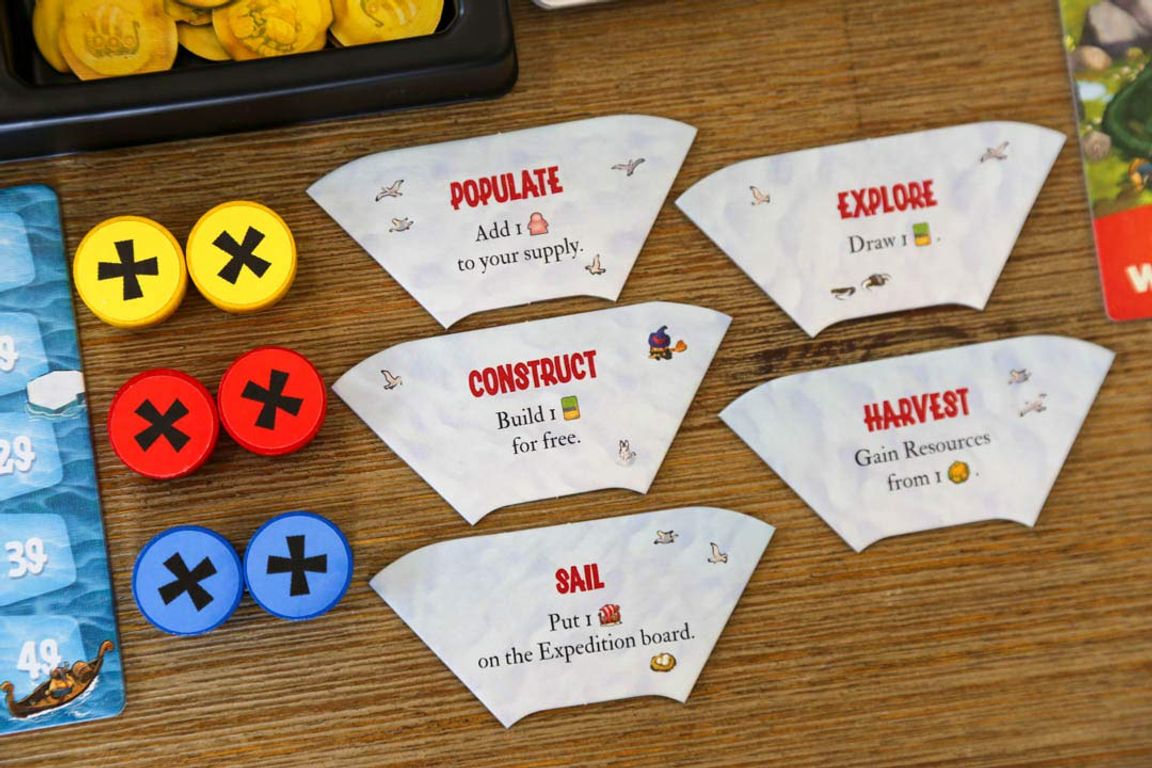 Imperial Settlers: Empires du Nord composants