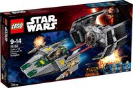 TIE Advanced di Vader contro A-Wing Starfighter