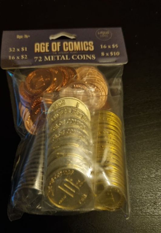 Age Of Comics: Metal Coins scatola