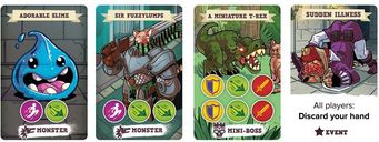 5-Minute Dungeon cartes