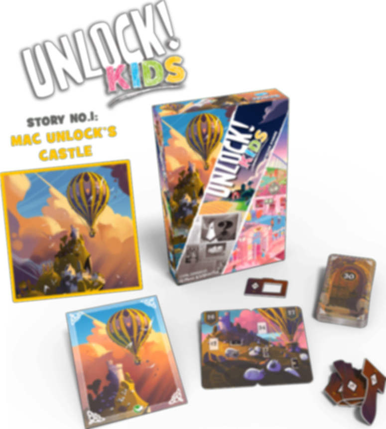 Unlock!: Kids componenti