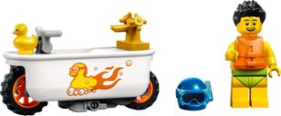 LEGO® City Bathtub Stunt Bike components