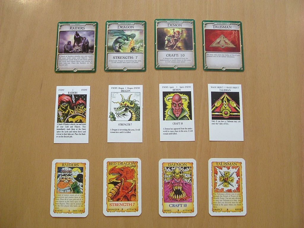 Talisman (Revised 4th Edition) cards
