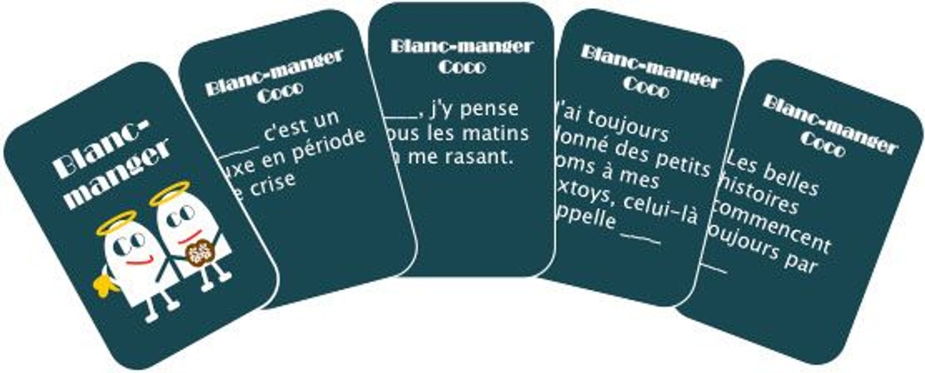 Blanc-Manger Coco cards