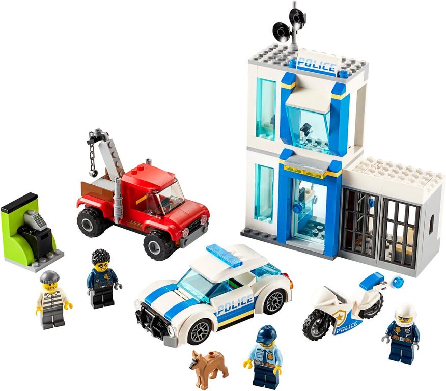 LEGO® City Police Brick Box components