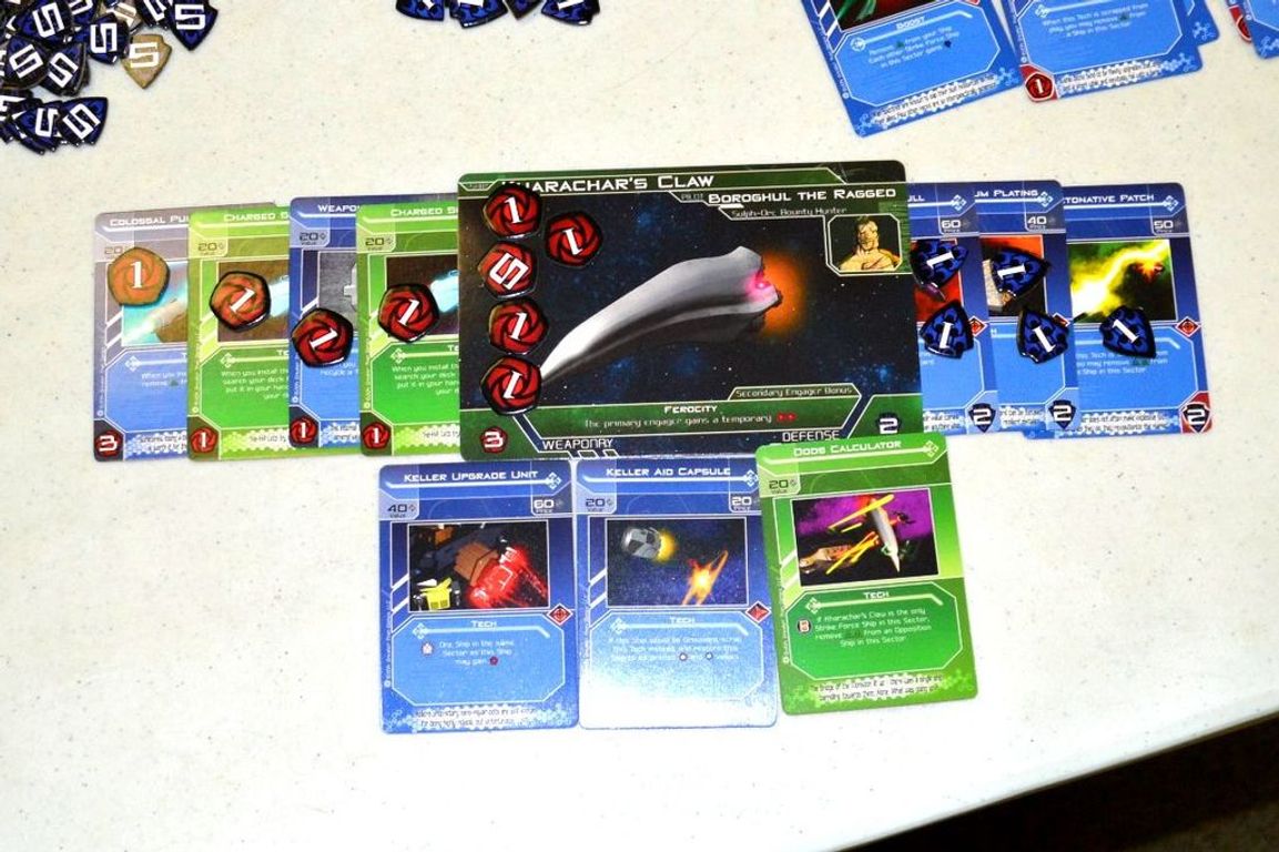 Galactic Strike Force cards