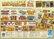 Escape The Curse of the Temple - Big Box 2nd Edition achterkant van de doos