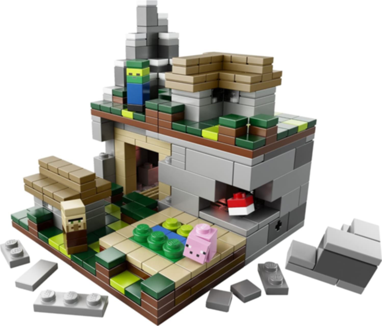 LEGO® Minecraft Micro World The Village gameplay