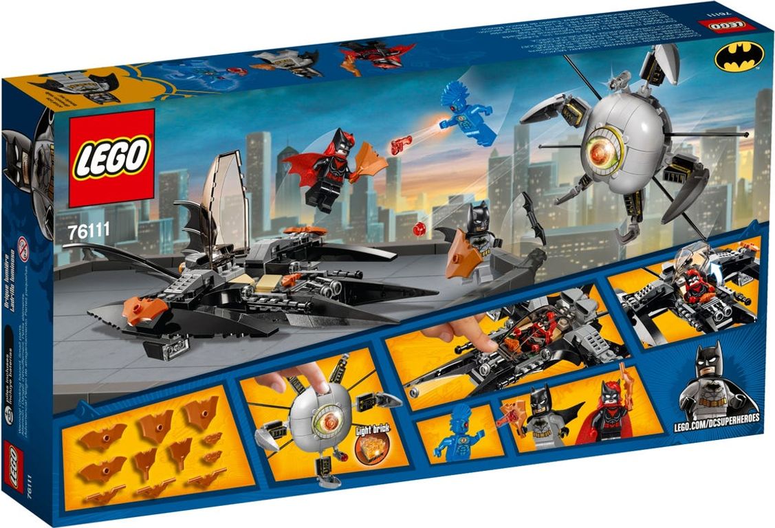 LEGO® DC Superheroes Batman™: Brother Eye™ Gefangennahme rückseite der box
