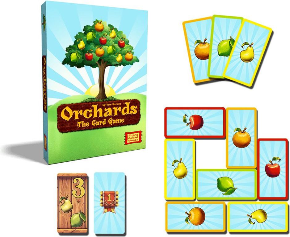 Orchards: The Card Game components