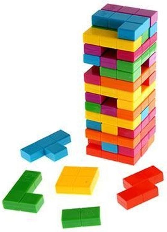 Jenga: Tetris components