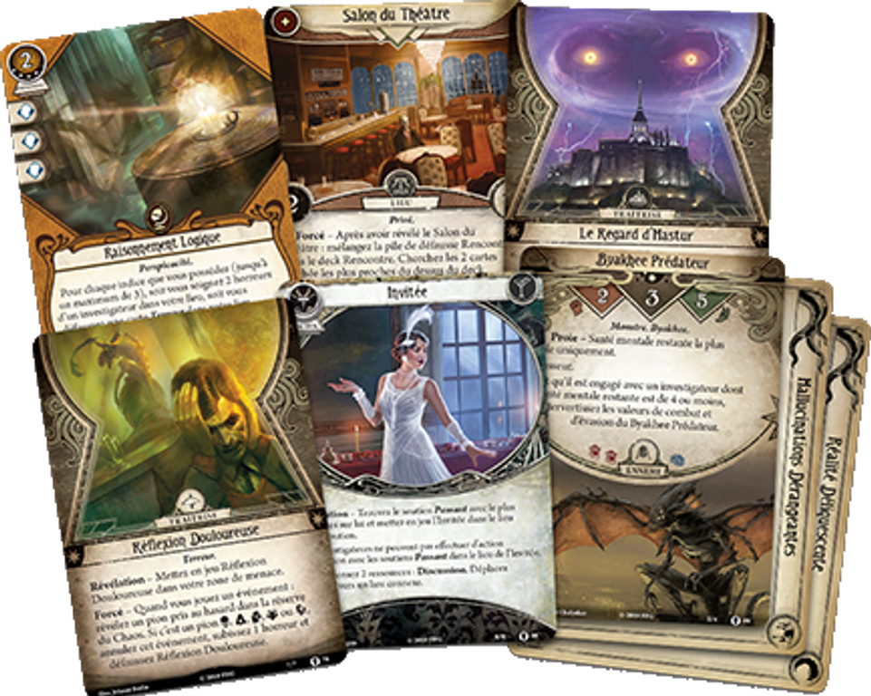 Arkham Horror: Il Gioco di Carte - Ritorno a... La Strada per Carcosa carte