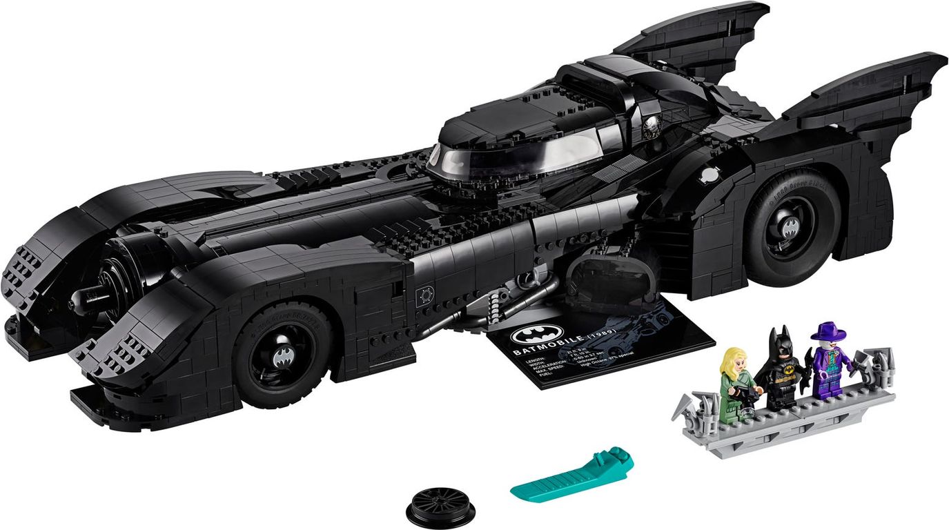 LEGO® DC Superheroes 1989 Batmobile™ composants