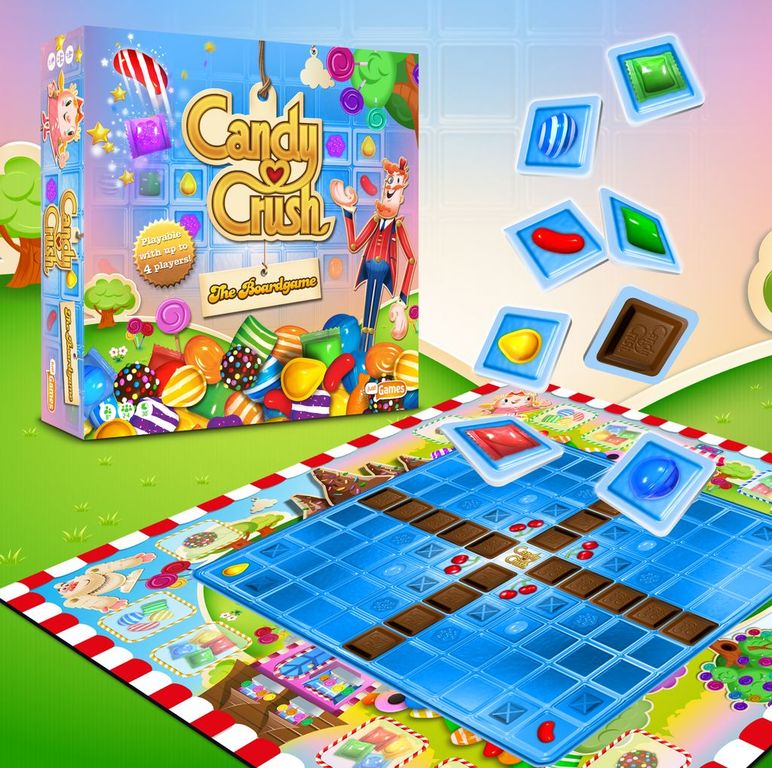 Candy Crush: The Boardgame komponenten