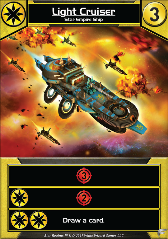 Star Realms: Frontiers Light Cruiser card