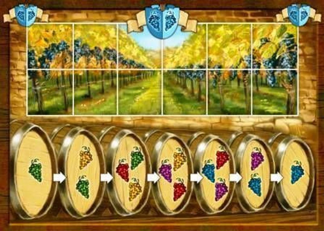 Grand Cru game board