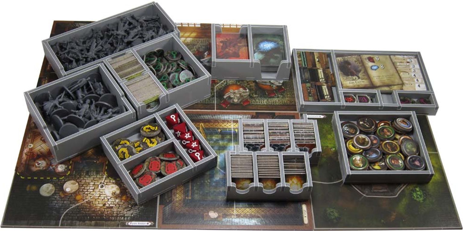 Mansions of Madness 2nd Edition insert komponenten