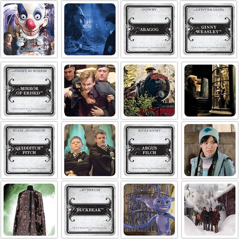 Codenames: Harry Potter cartas