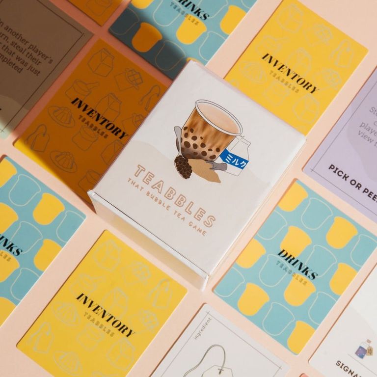 Teabbles: that bubble tea game cards