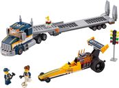 LEGO® City Dragster Transporter components