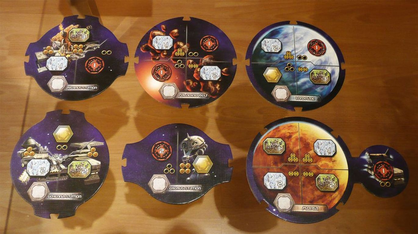 StarCraft: The Board Game – Brood War Expansion composants