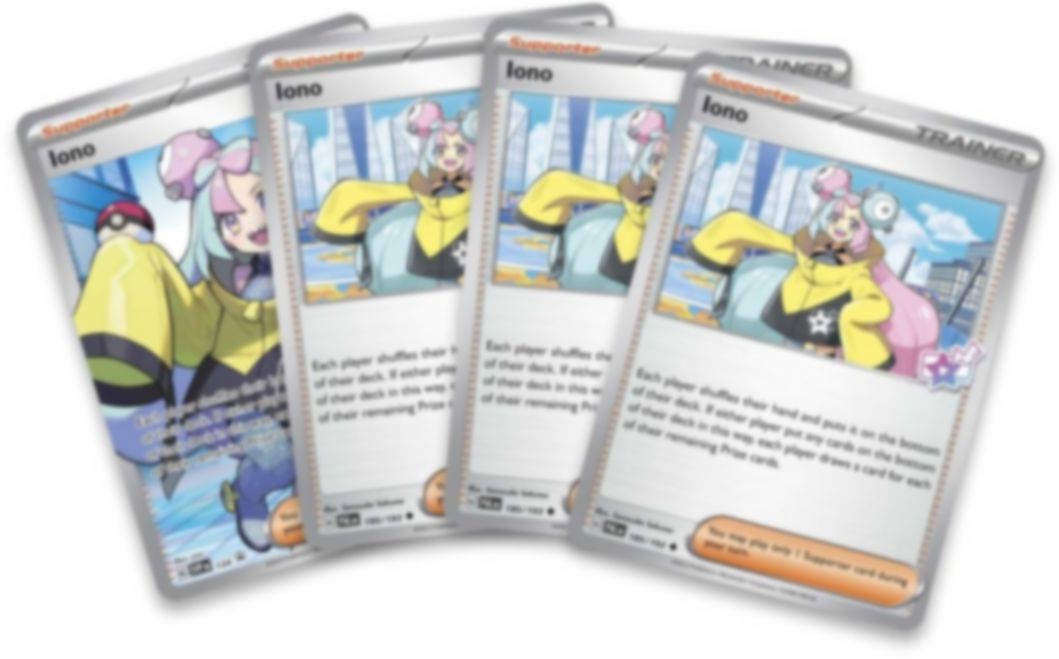 Pokemon: IONO Premium Tournament Collection cards