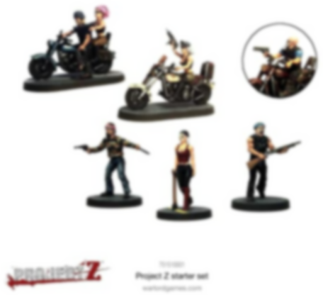 Project Z: The Zombie Miniatures Game miniatures